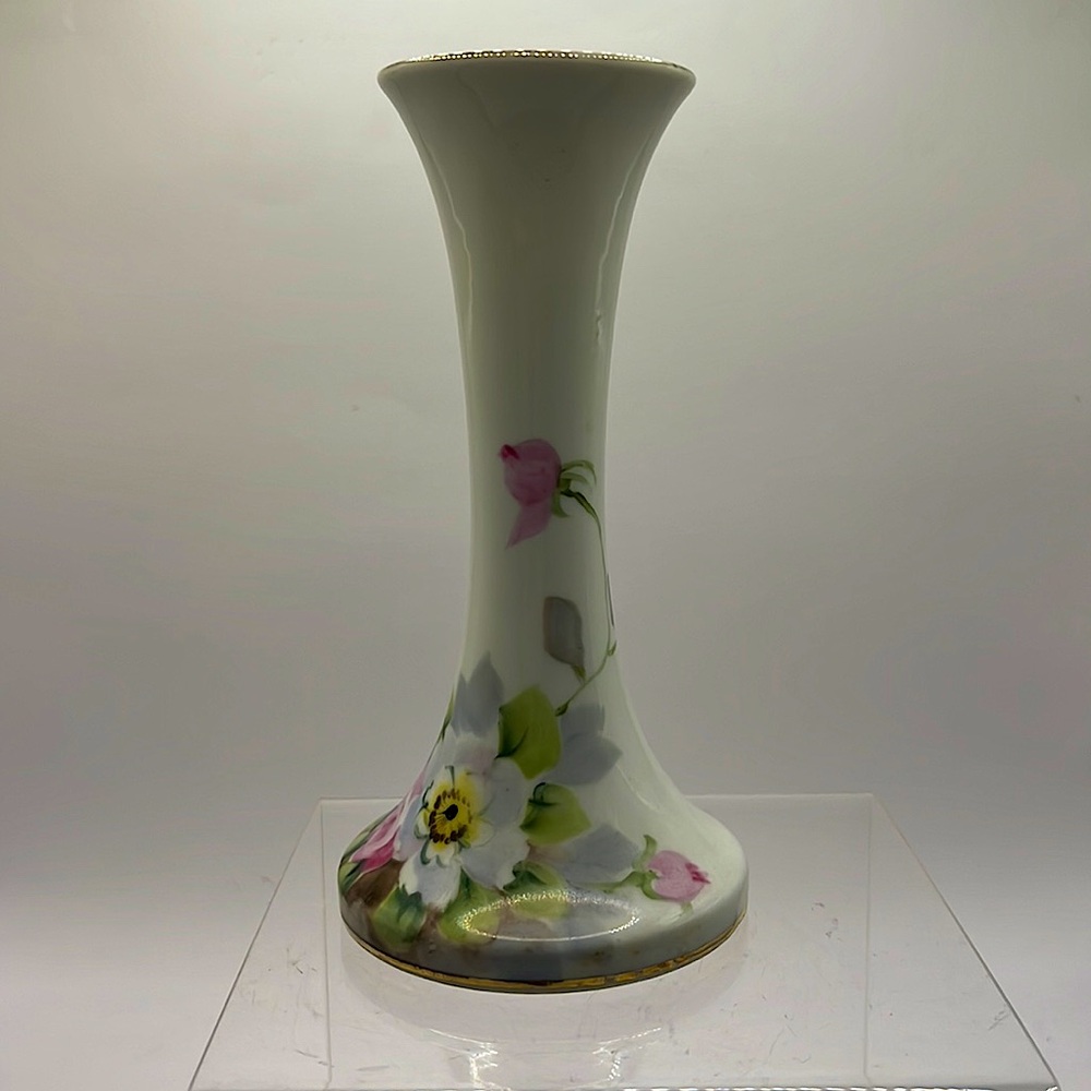 Vintage Nippon Porcelain Bud Vase GUC
